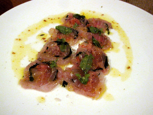 ラ・ルッチオーラ 鮮魚のカルパッチョ